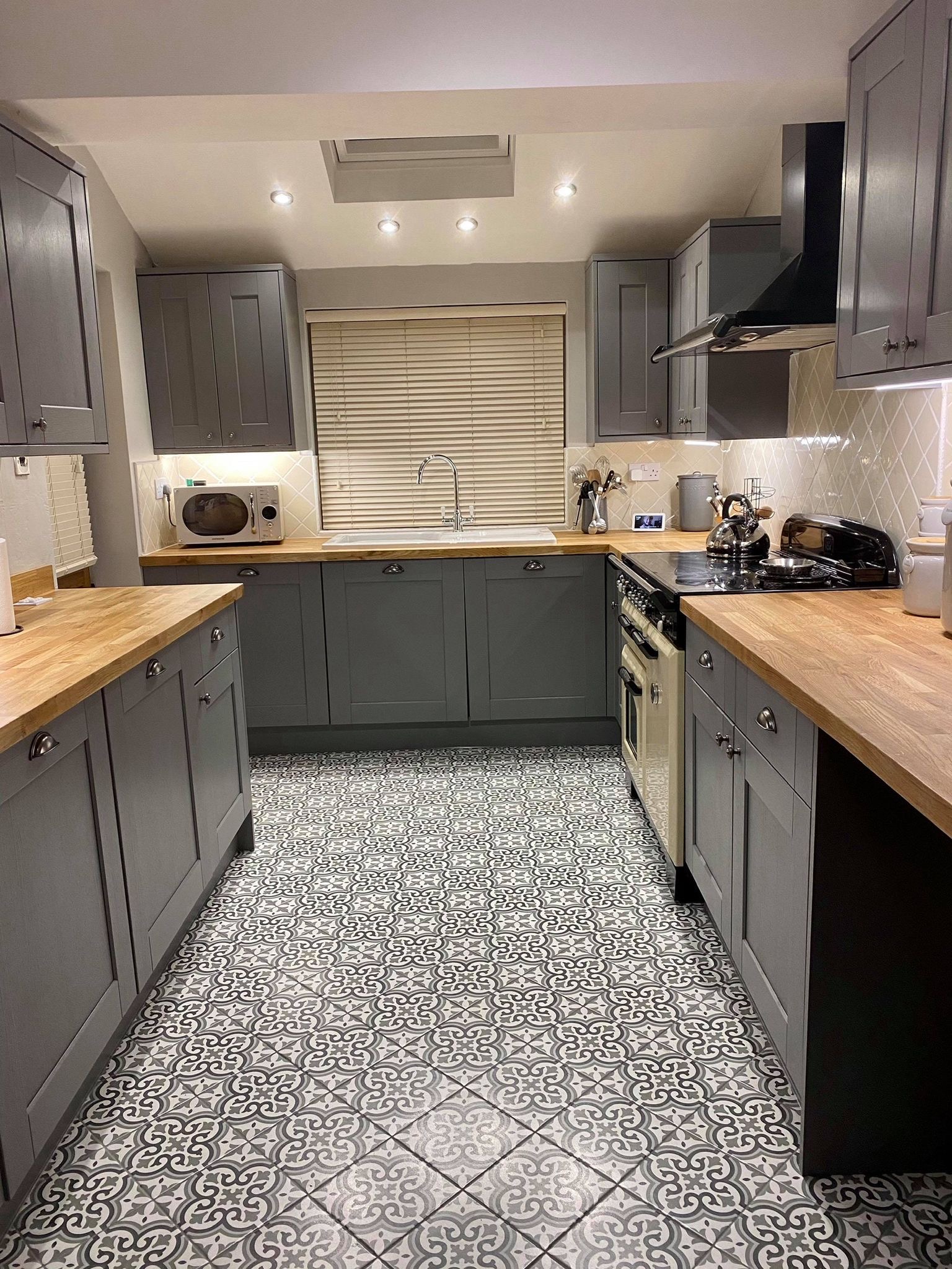 Finished kitchen design