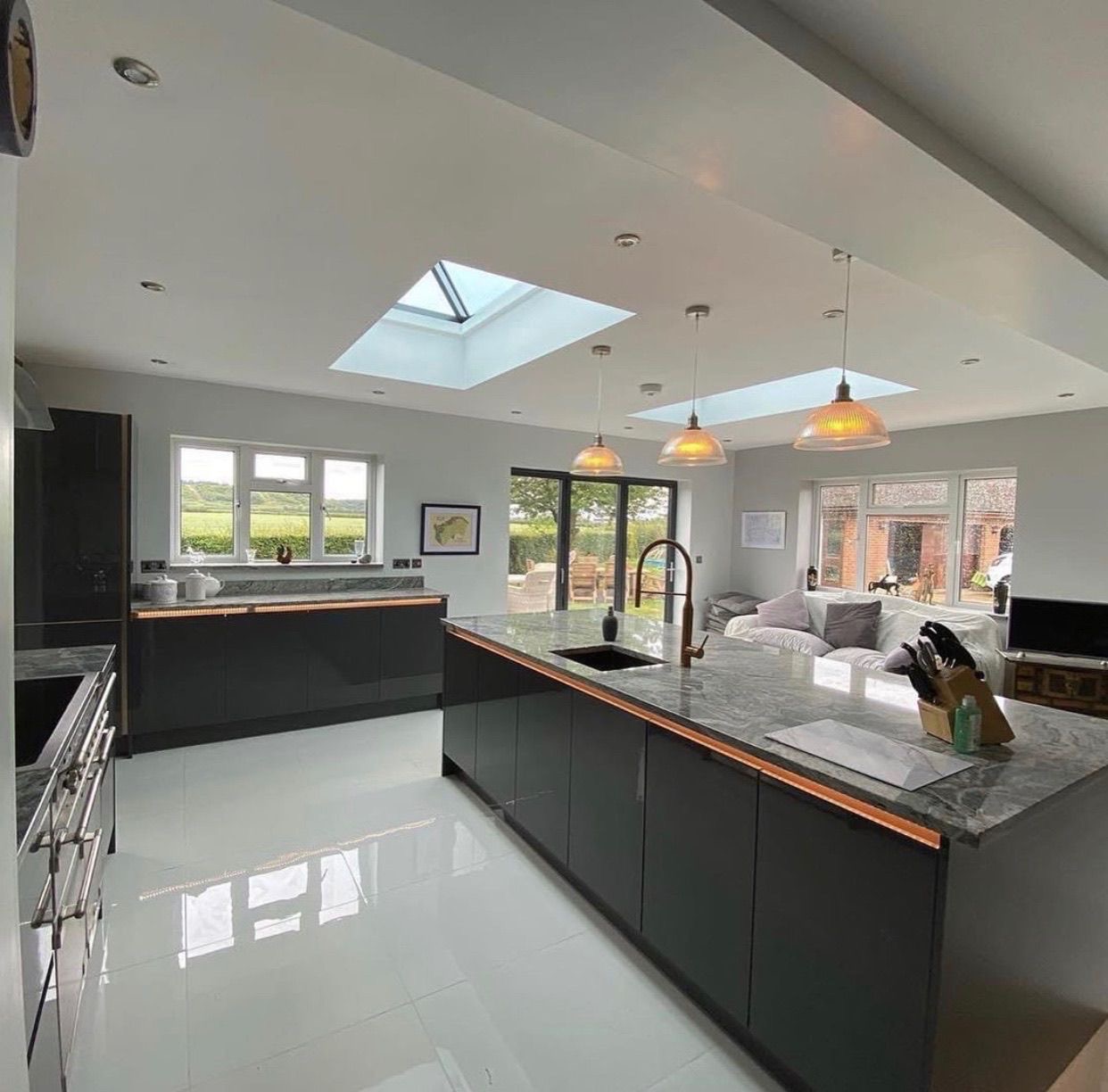 Stylish kitchen lighting